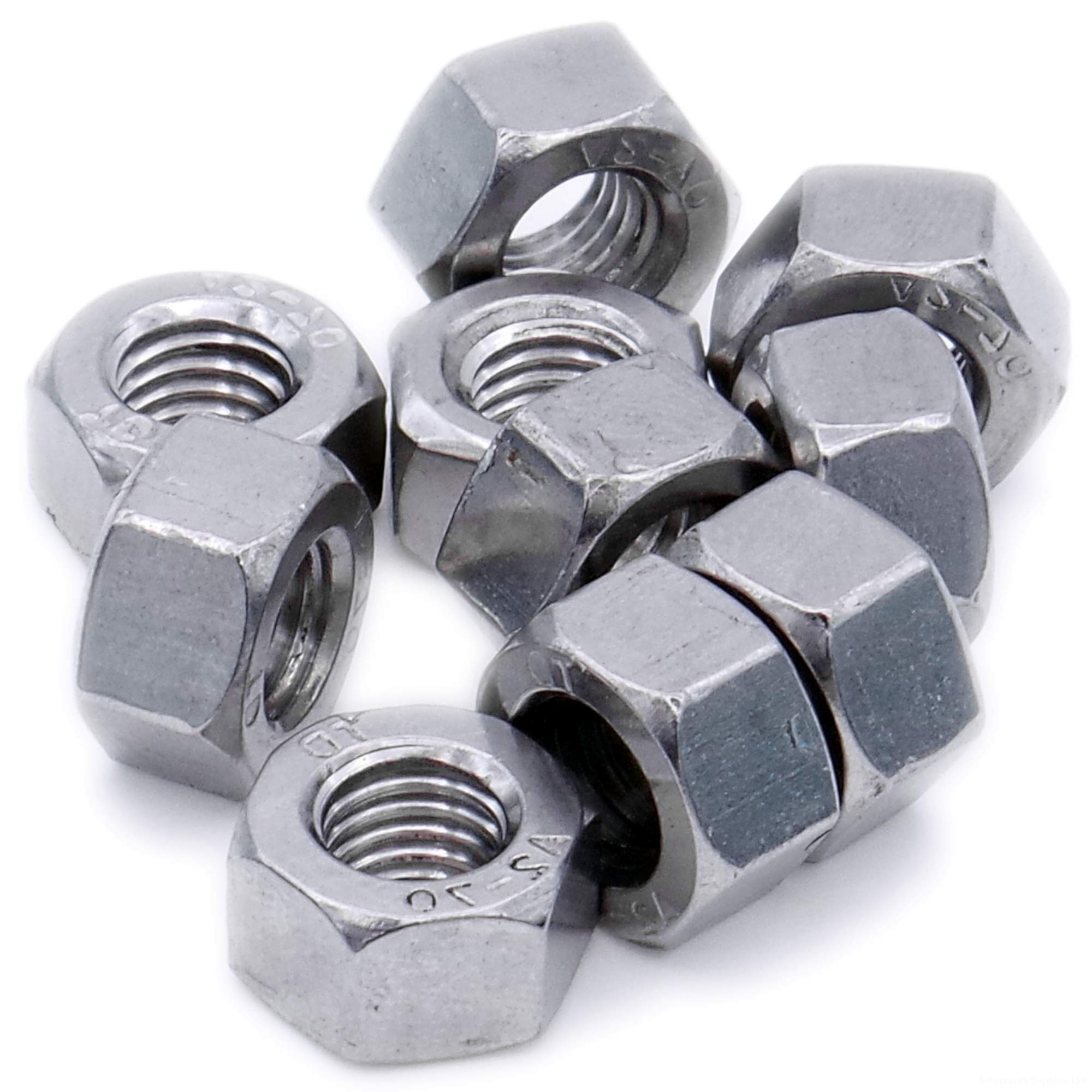 M5 (5mm) Hex Nut (Heavy) - Stainless Steel (A2) (Pack of 20)