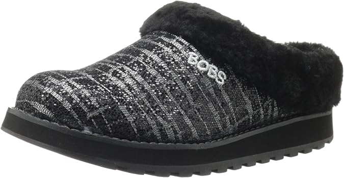 skechers glitter mule slippers