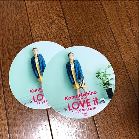 Amazon 西野カナ カナカフェ東京 コースター アイドル 芸能人グッズ 通販