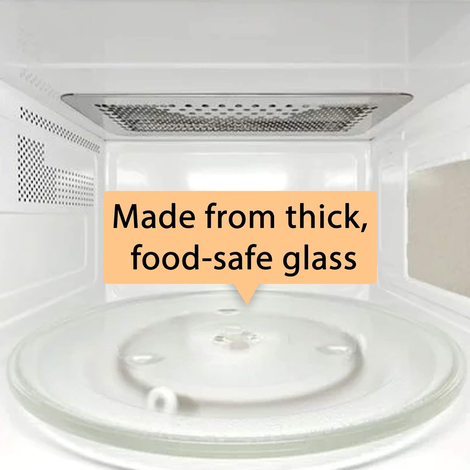F06015Q00AP Exact Replacement Part for Panasonic 13.5'' Microwave Glass Tray/F06015Q00AP/30QBP4119/TJF06015Q00AP(NOT FRIGIDAIRE-Compatible) - Dishwasher Safe: Home Improvement
