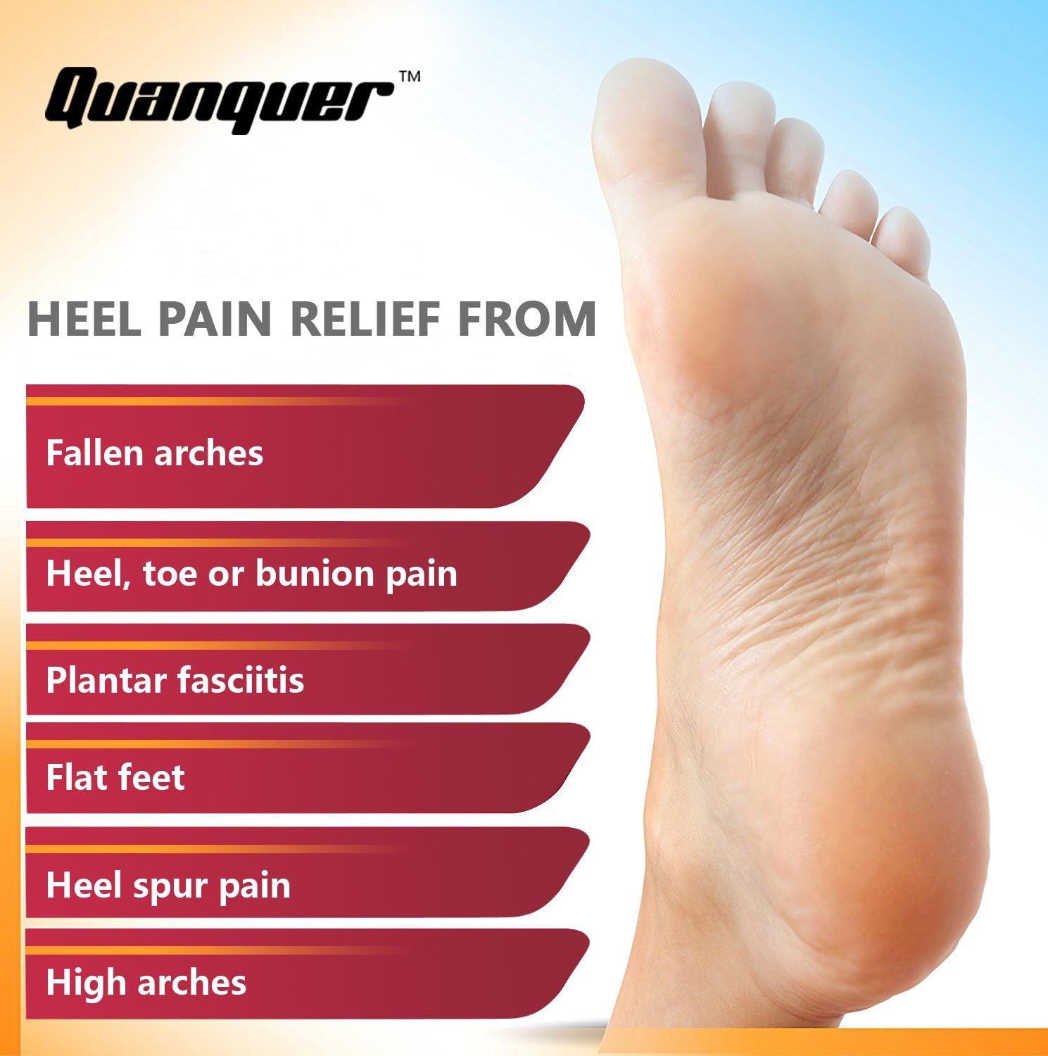 Arch Support Brace, 1 Pair Compression Fasciitis Cushioned Support Sleeves, Plantar Fasciitis Foot Relief Cushions for Plantar Fasciitis, Fallen Arches, Achy Feet Problems Fits Men and Women: Health & Personal Care