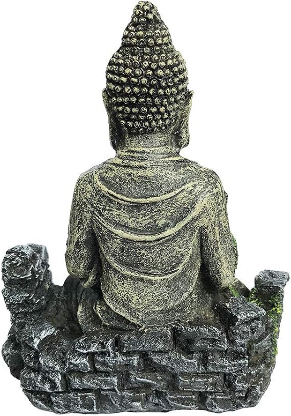 Fish & Aquariums Penn Plax Sitting Buddha Fish Tank Aquarium Decoration