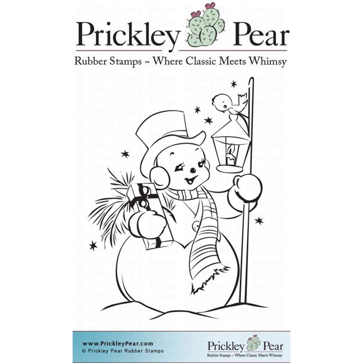 Prickley Pear Cling Stamps 20.75 x 2-inch, Multi-Colour, 0.64 x 8.26 x 15.88 cm