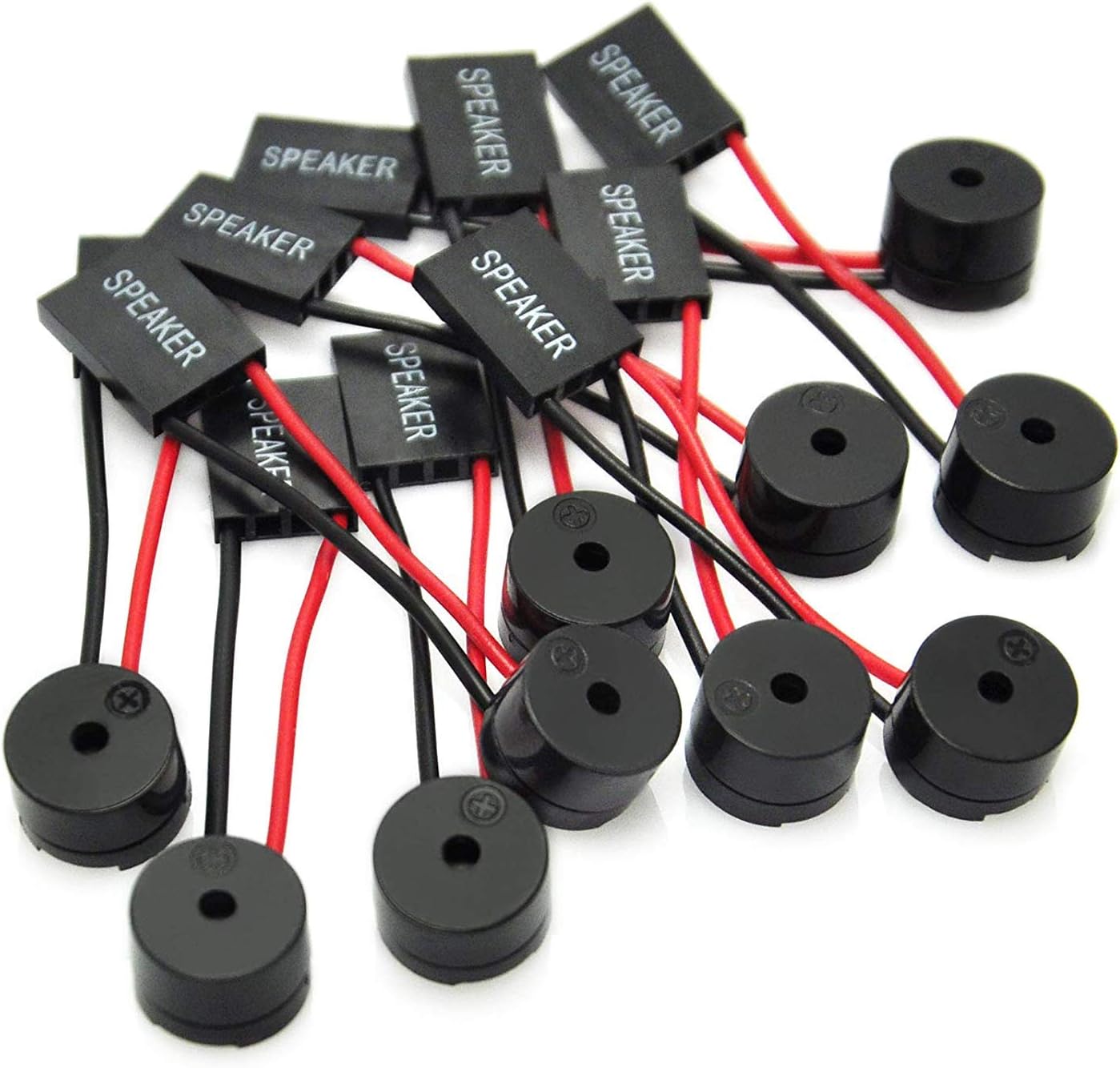 ICQUANZX PC Motherboard Internal Piezo Speaker BIOS Alarm Buzzer for Computer Case DIY (Pack of 10) - Image 4