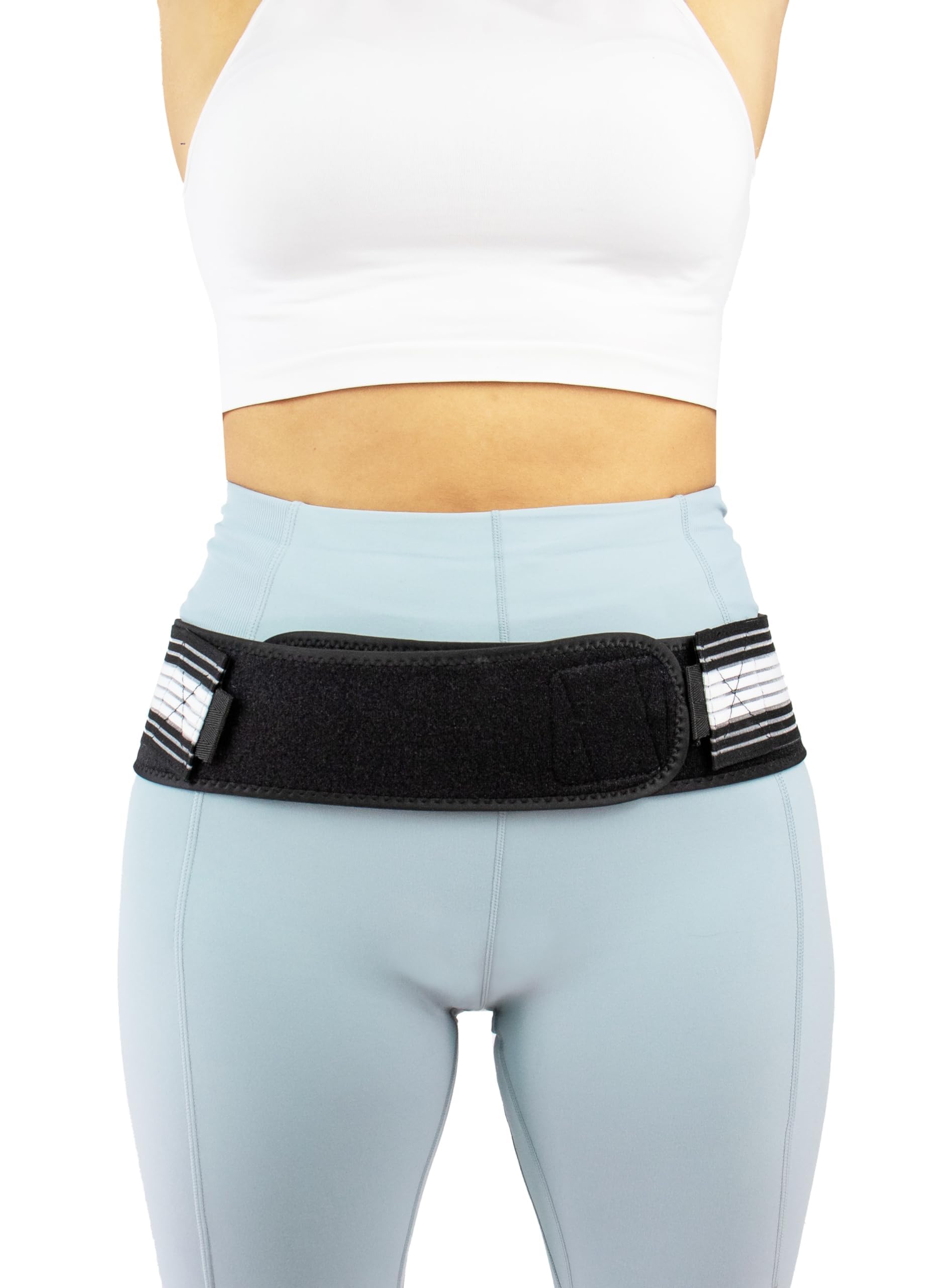 VITTO Sciatica Pain Relief Belt – Anti-Slip Adjustable Hip Support for Sacroiliac Joint, Pelvic Stability and Nerve Comfort – Lower Back Support Belt for Women & Men