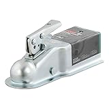 CURT 25100 Straight Tongue Trailer Coupler for