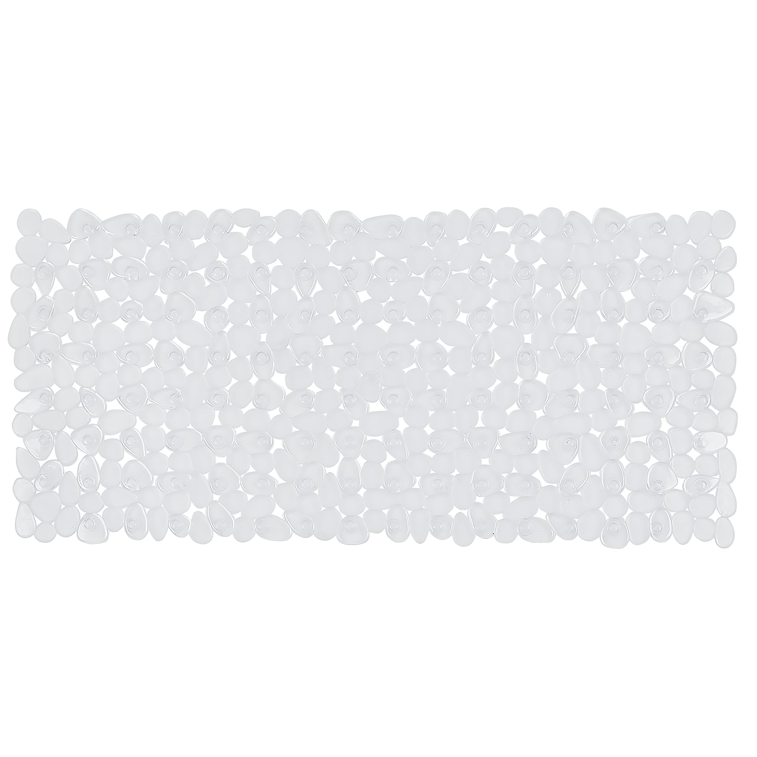 Spirella Riverstone Clear Bath Safety Mat PVC Transparent 75 cm x 36 cm — image 1