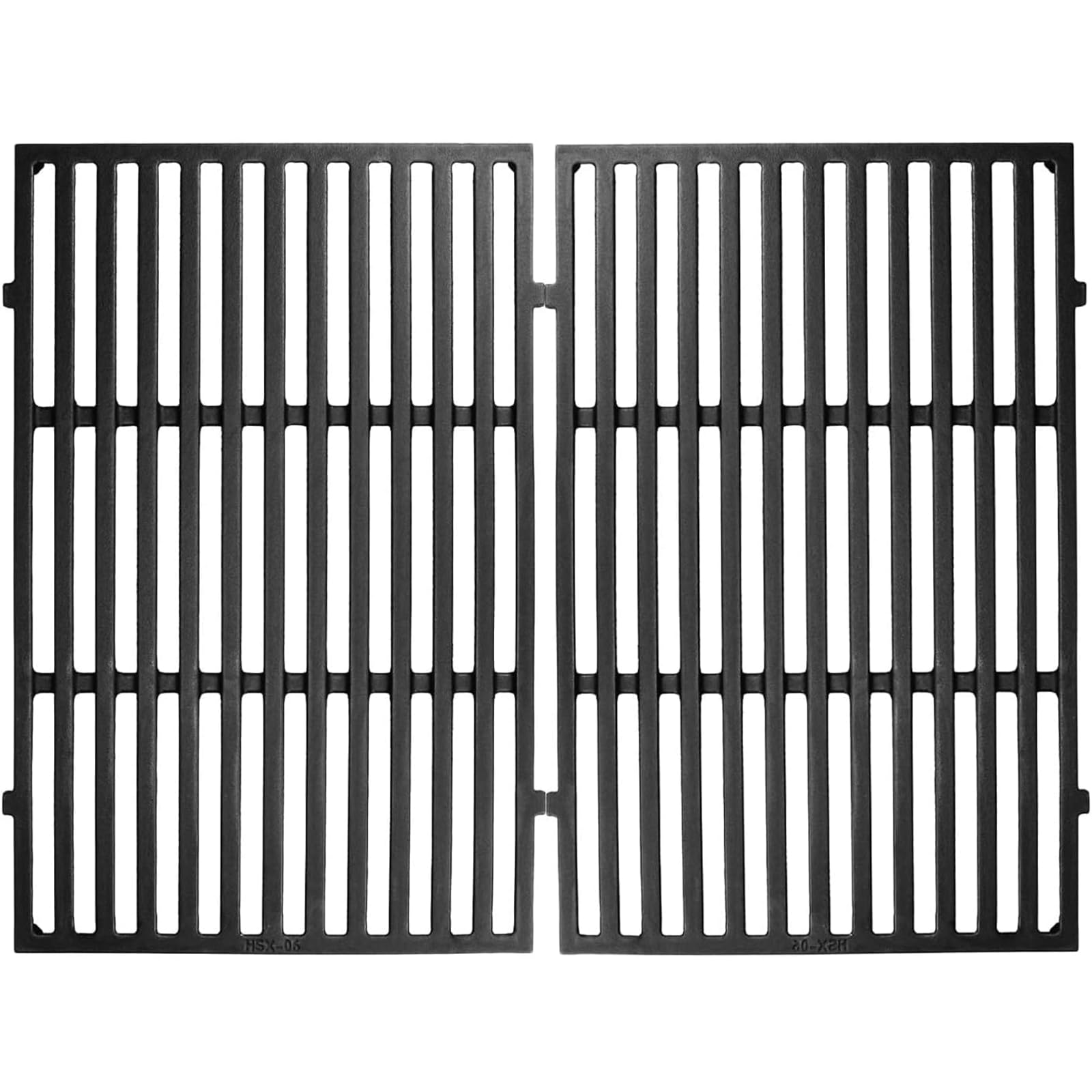 GFTIME 44.5 x 30.3cm Grill Grate 7638 Replacement Parts for Weber Spirit I & II 310, Spirit Classic 300 Series E/S 310, 320 & 330, Spirit 700, Weber 900, Cast Iron Cooking Grate 7639, 7525, 7526, 7527
