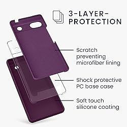 kwmobile Case Compatible with Google Pixel 6a Case