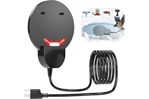 KNEOYR 250W Bird Bath Heater - Suitable for Livestock, Poultry, Horses, Cows, Birds, and Chicken Waterers - Winter Use Indoors/Outdoors - Aluminum Cast for Efficient Heating