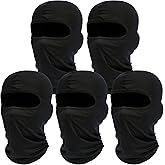ROXUN Balaclava Ski Mask, 5 Pack Neck Gaiter Motorcycle Summer Cooling | UV Protection Shiesty, Windproof Scarf for Men/Women, Face Mask, Versatile Use