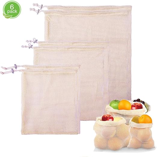 bolsas reutilizables fruta amazon