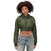 Lioness Women's Essential Cropped Bomber
