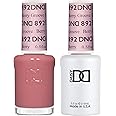 DND Gel Polish Set, Sheer Collection, UV/LED GelPolish and Air Dry Nail Lacquer, Matching Chip-Free Polish Duo, 0.5 Fl Oz Each