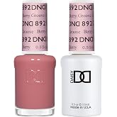 DND Gel Nail Polish Duo, Sheer Collection, 0.5 Fl Oz Each | Matching UV/LED Gel Polish &amp; Air Dry Lacquer Set, Chip-Free Long Lasting Sheer Nail Color, Easy Soak Off Removal