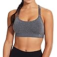 PUMA Women Sports Bra, 3-Pack (Black/White/Grey, Small)