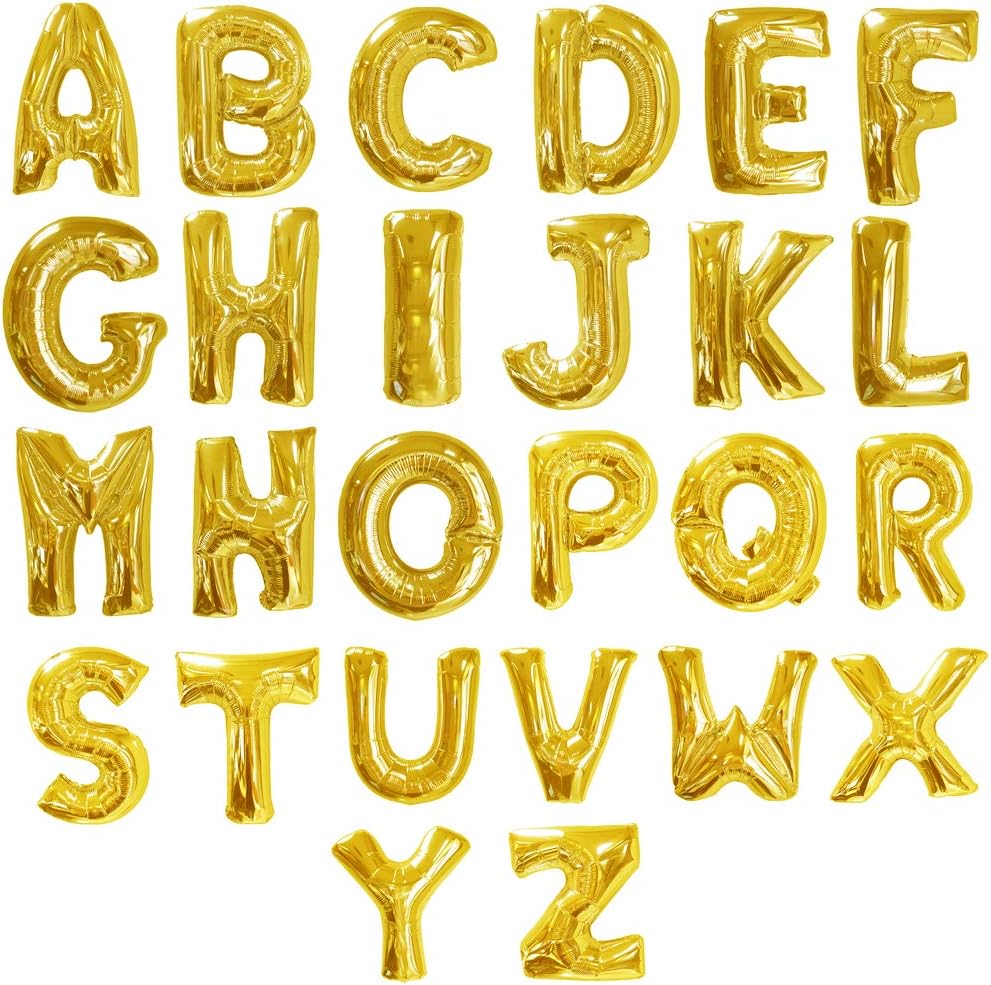 Letter Balloons Wedding