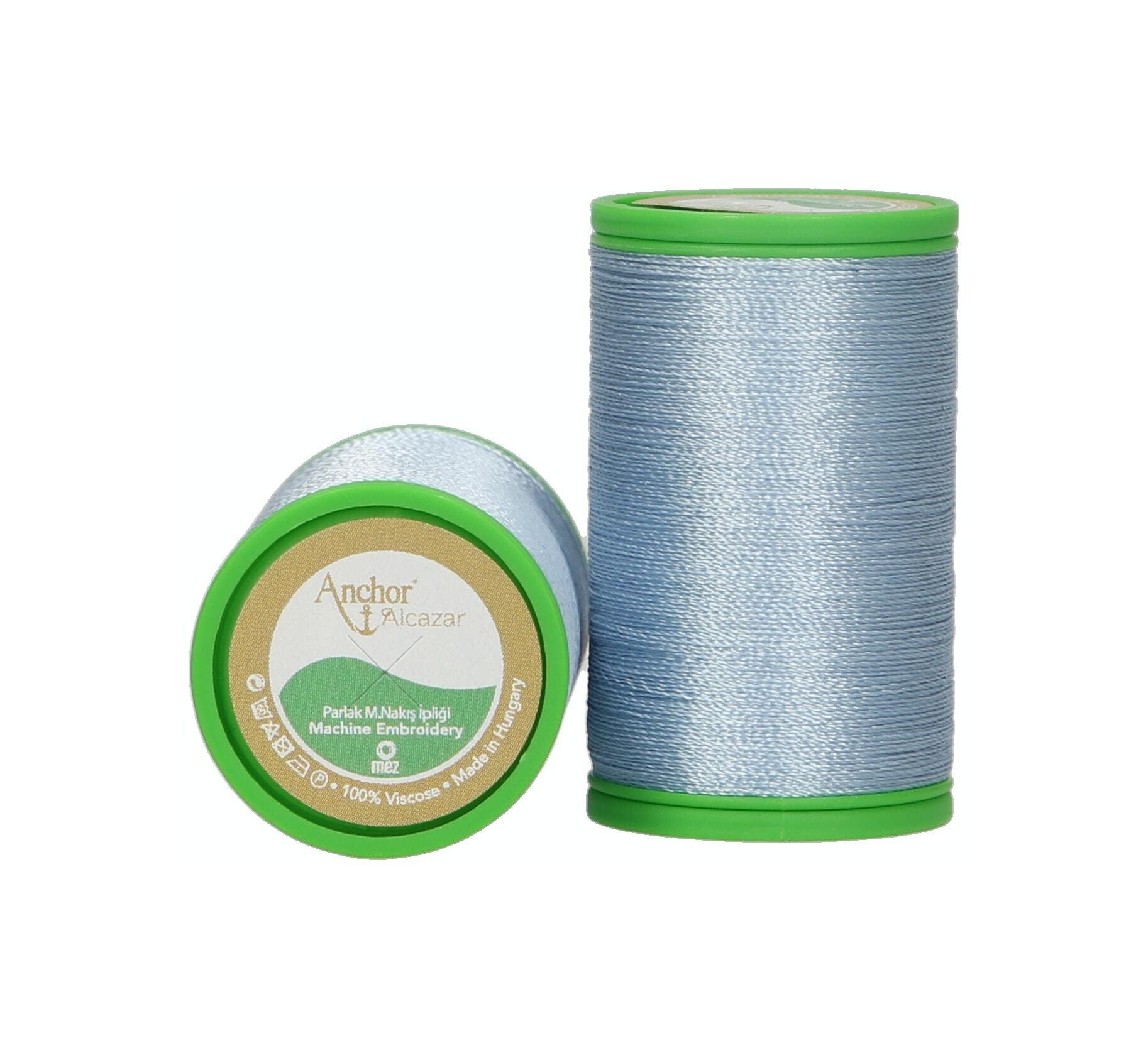 Anchor 4556040-00635 Machine Sewing Thread, 100% Viscose, 635, Thickness 40, 200 m, 12 g