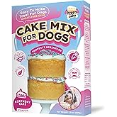 Puppy Cake Wheat-Free Cake Mix with Icing for Dogs (Birthday Cake with Pupfetti Sprinkles)