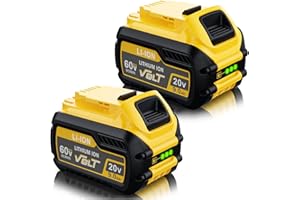 2Pack 9000mAh Replacement for Dewalt 20V 60V Max Flexvolt Battery Compatible with Dewalt 20/60 Volt Lithium Battery DCB609 DC