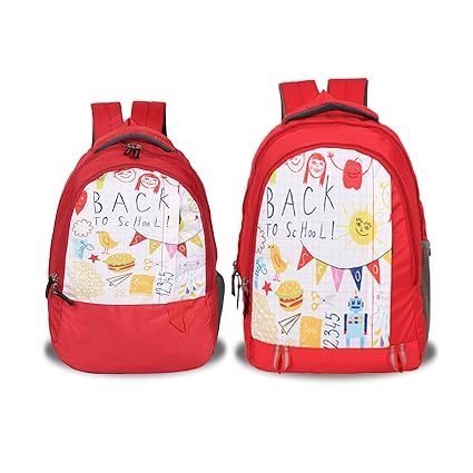 Dussle Dorf Polyester Laptop Backpack and Messenger Bags Combo