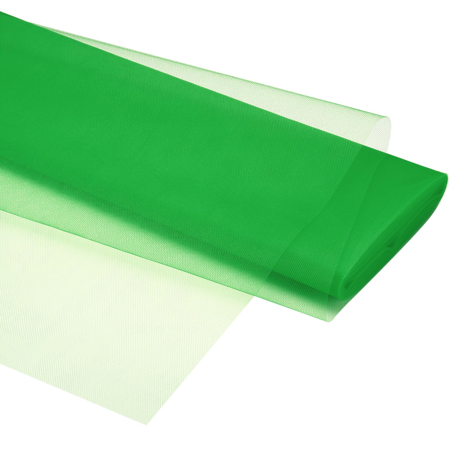 PATIKIL Tulle Fabric Rolls, 54 Inch by 20 Yards Fabric Spool Tulle Ribbon Netting Bolt for DIY Crafts Wedding Party Decorations, Tutu Skirts, Table Skirt, Gift Wrapping, Cyan