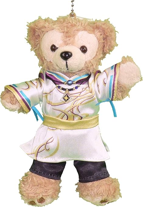 Amazon ダッフィー ぬいバサイズ用 ぬいぐるみ 男子フィギュアスケート 陰陽師風 コスプレ 衣装 ぬいぐるみバッジ ネックレスあり 靴なし ぬいぐるみ おもちゃ
