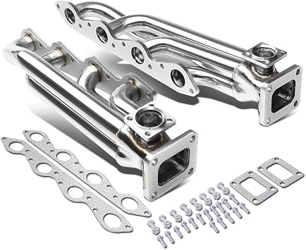 Amazon Com Dna Motoring Tm Bbc S T4 46 Ram Horn Turbo Manifold