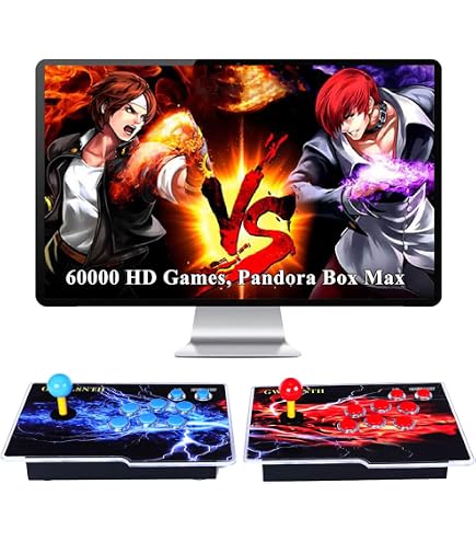 Amazon.com: GWALSNTH 3D Pandora Box Max Arcade Games Console