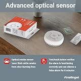 FireAngel SB1-R Smoke Alarm 2 Pack Toast Proof Optical 9V Battery view 4