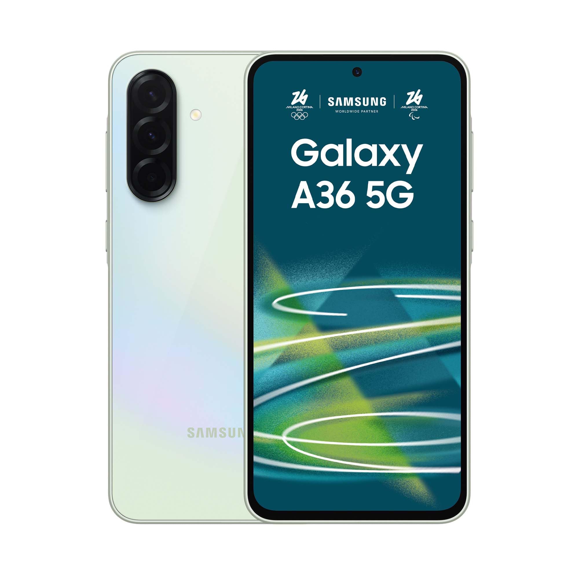 Samsung Galaxy A36 5G, Smartphone con Funzioni intelligenti, 3 anni di Garanzia del produttore, Display Super AMOLED 6.7”, 6GB RAM, 128GB, 5.000 mAh, IP67, Awesome Lime [Versione Italiana]