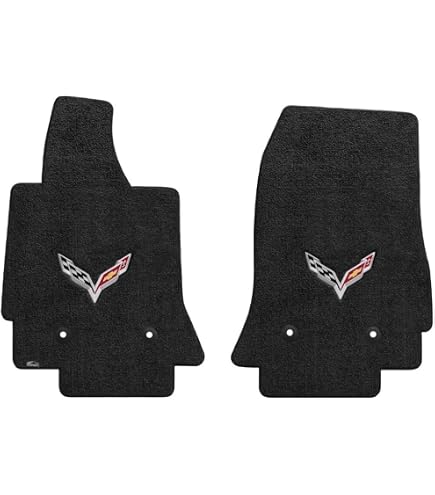 Amazon.com: Corvette Floor Mats with Corvette Racing Script and