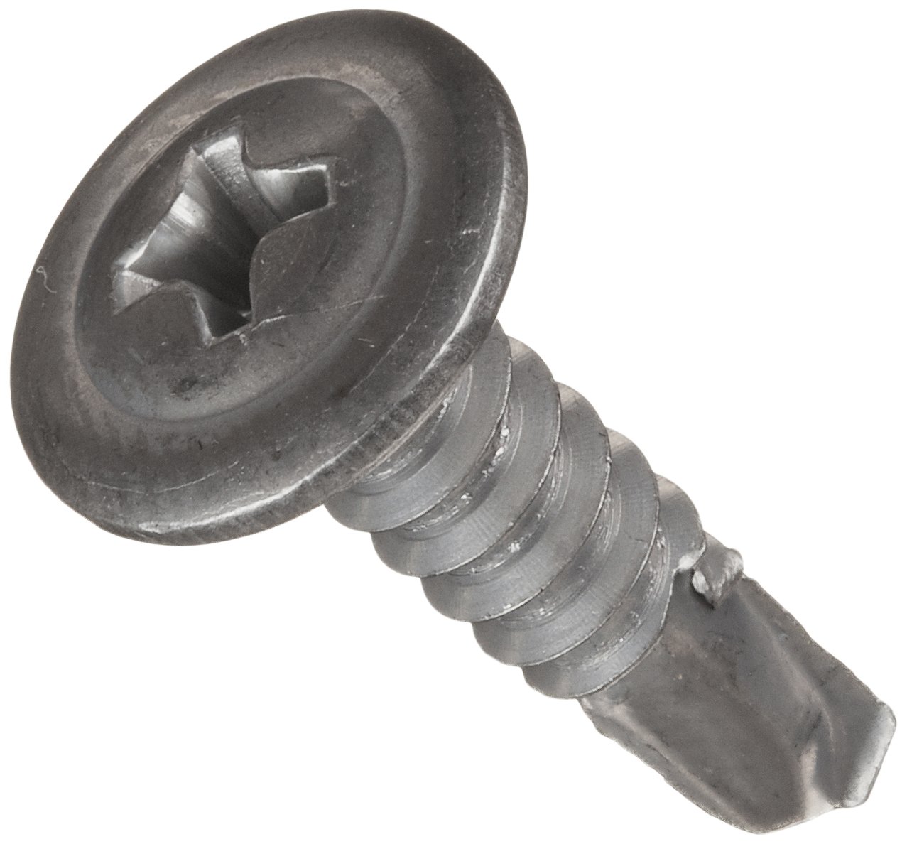 thumbnail image 2 of MonsterBolts #10 Stainless Steel Self-Drilling TEK Screws - Hex Washer Head 410 2 of 5
