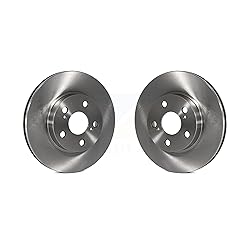 Front Disc Brake Rotors Pair Replacement For