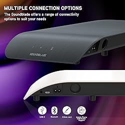 BlueAnt Soundblade Under Monitor Soundbar, Powerful