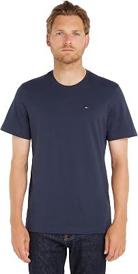 Herren Tjm Xslim Jersey Tee Dm0dm04411 Langarmhemd, Blau (Black Iris), M EU