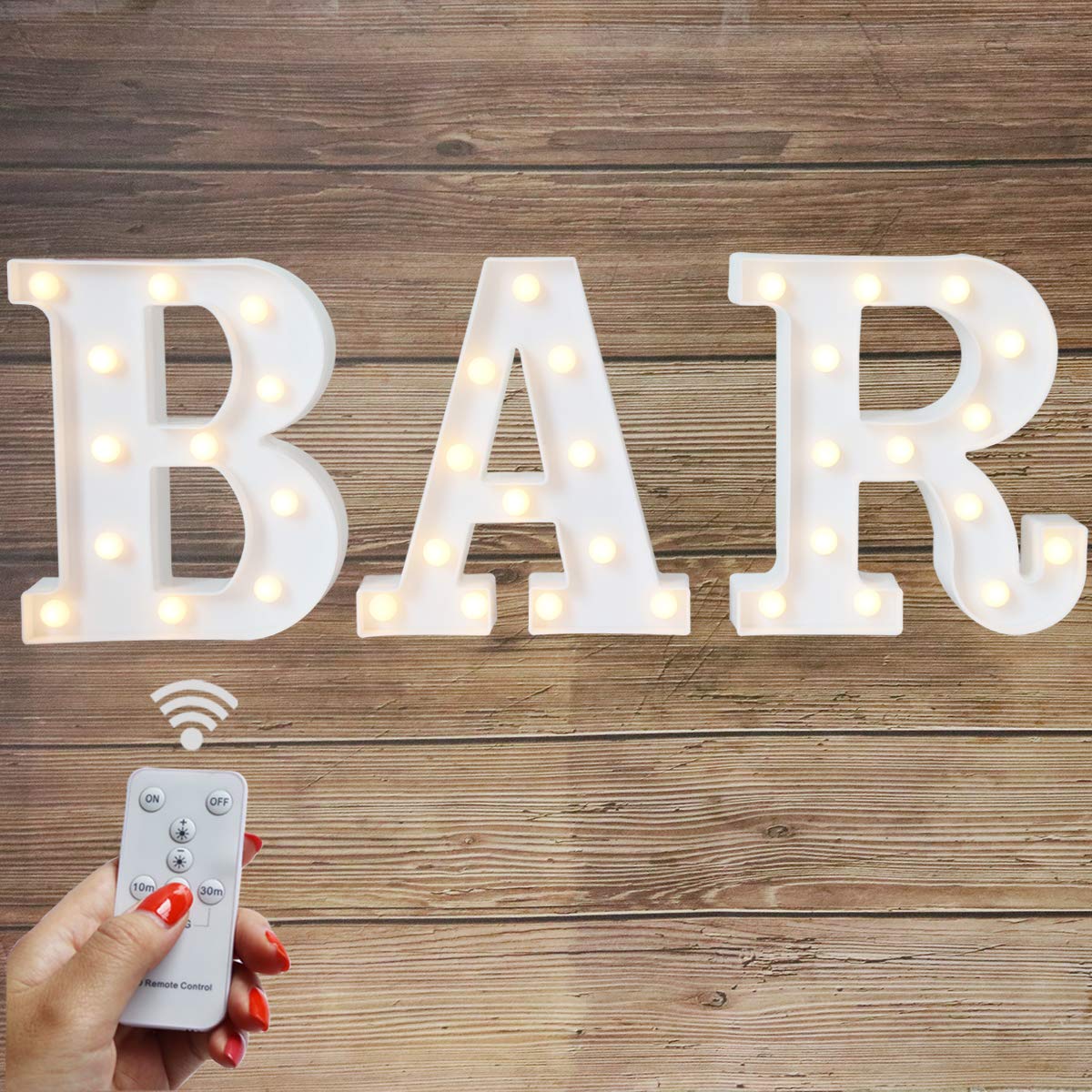 Best Illuminated Home Bar Sign