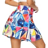 WOWENY Women's Tennis Golf Athletic Skorts Skirts for Women with Pockets High Waist Workout Runnning Skirt Casual