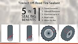TireJect 5-in-1 Off-Road Tire Sealant - Gallon Kit
