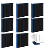 4-Pack USA Made Anti-Vibration Pads - Heavy Duty Rubber Pads For Washing Machine, AC, Compressor (3"x3"x0.75")