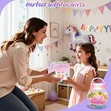 MELAND Unicorn Terrarium Kit Craft Kit for 5-10 Girls Gifts Unicorn Toys view 8