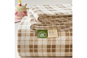Fleece Flat Sheet Velvet Flat Sheet Twin Full Queen King Flannel Like Soft Fuzzy Warm Plush Top Sheet for Winter(Brown,160x23