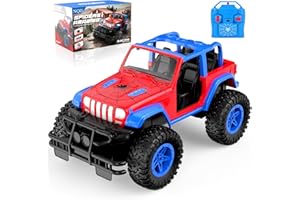 NQD Spider Remote Control Car for Kids, RC Car for Boys, 2.4Ghz Off Road RC Trucks, All Terrain SUV Jeep Toy for Birthday for Kids 3-8 Years Old