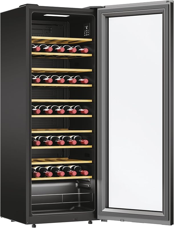 Cave a vin de service - CANDY - CW 058-58 Bouteilles - Connectée - 37 dB - Classe G - 47,5 x 45 x 128 cm