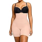 SHAPELLX Shapewear Tummy Control Seamless High Waisted Body Shaper Waist Slimming Thong Underwear Girdle Tummy Slimmer