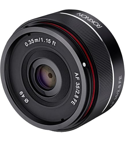 Amazon.com : Sony 35mm F2.8 Sonnar T FE ZA Full Frame Prime