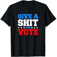 GEMLON Women's Vote Graphic T-Shirt - Funny Election Tee, Short Sleeve, Casual Top In Pink - View #8