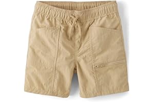 The Children's Place Boys' Quick Dry Pull on Cargo Shorts 5.5"