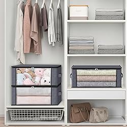 HomeHacks Storage 4-Pack Clothes Organizer Storage