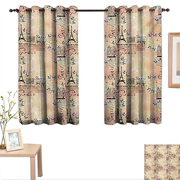 Amazon Com Martindecor Modern Customized Curtains French Paris